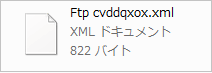 FTP構成ファイル