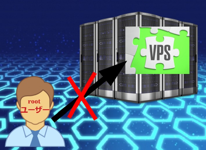 rootユーザーでのVPSへのログインを禁止する